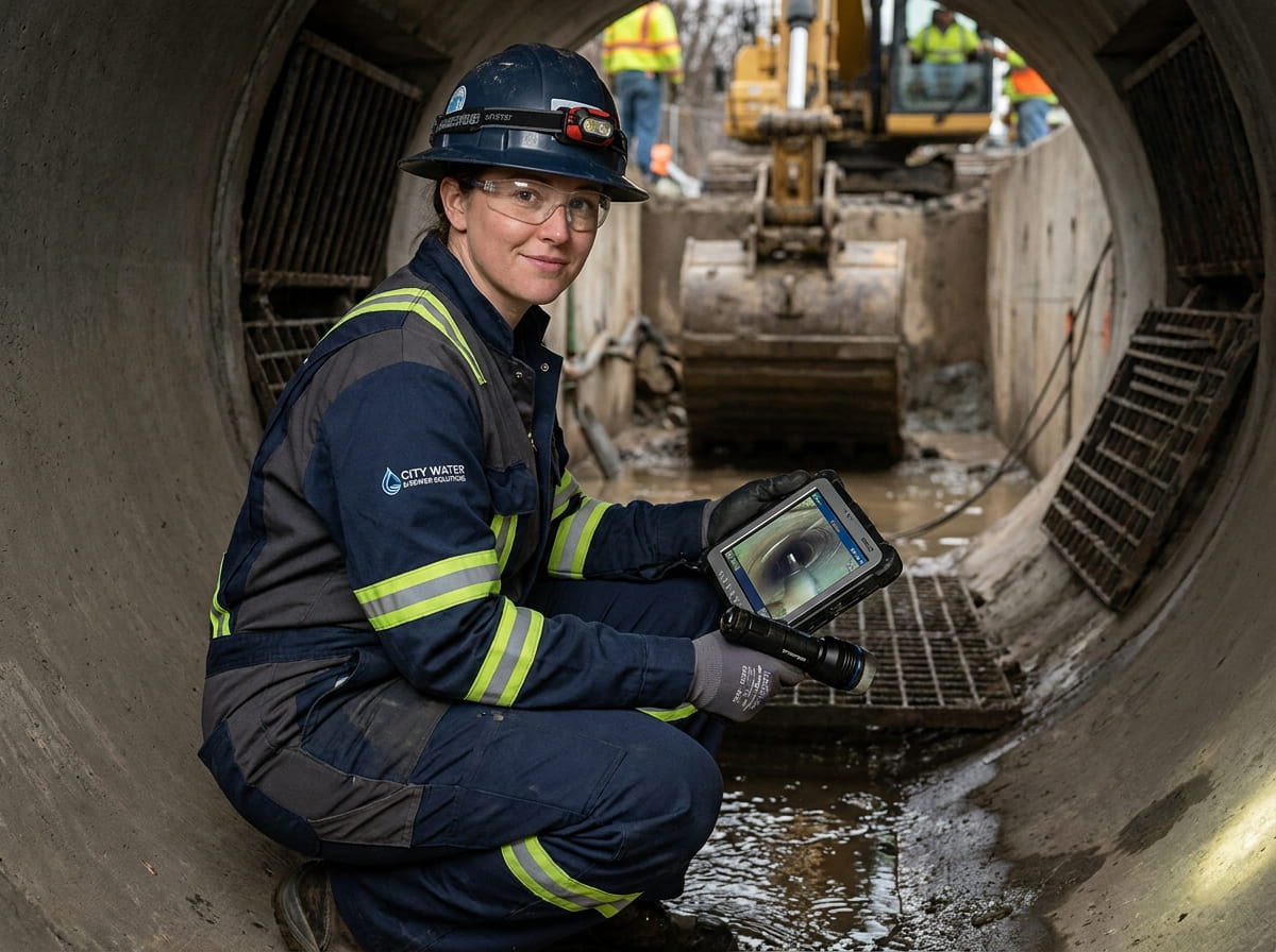 Sewer Line Inspection & Replacement in Purmela
